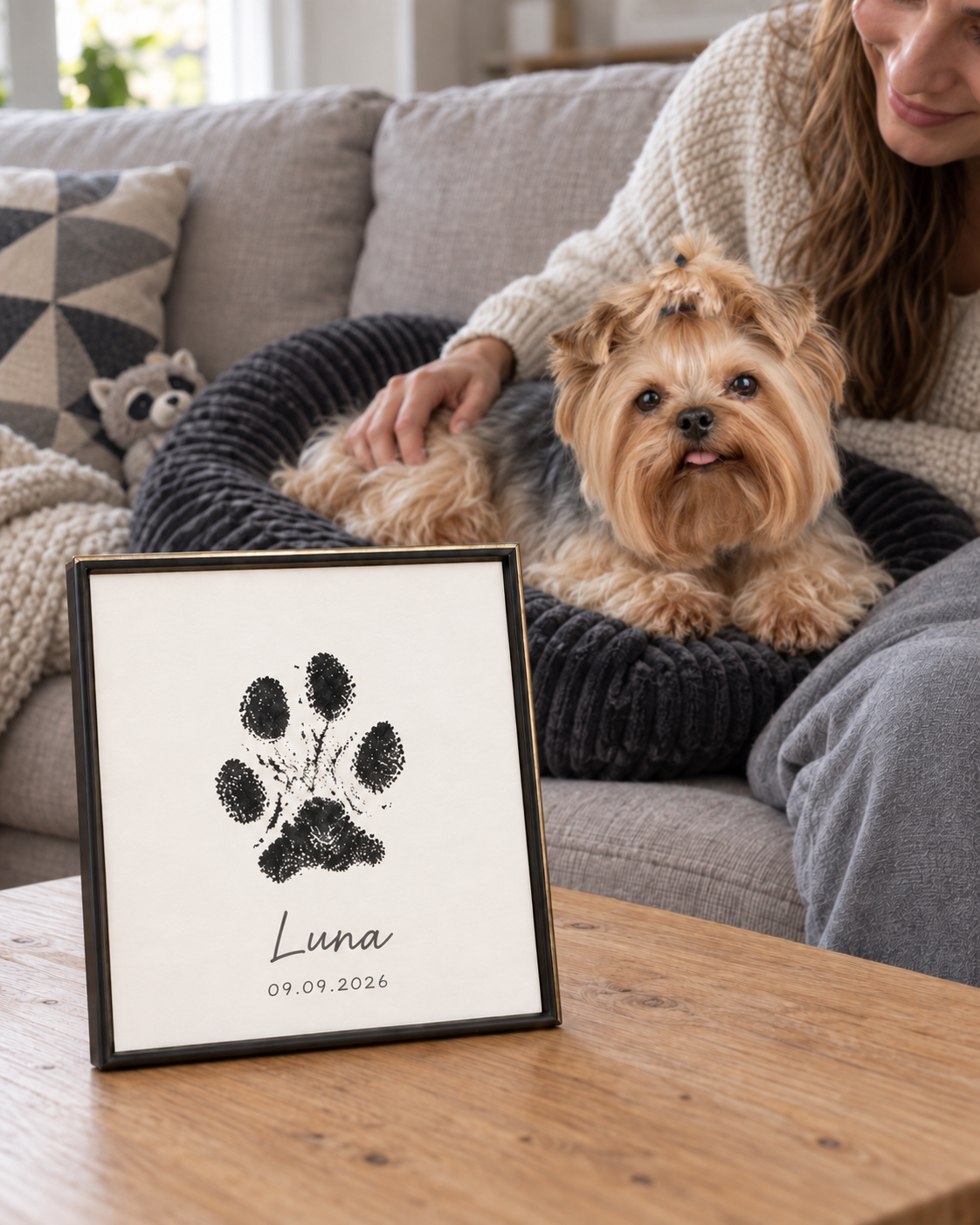 Su huella para siempre — Kit de huellas para mascotas